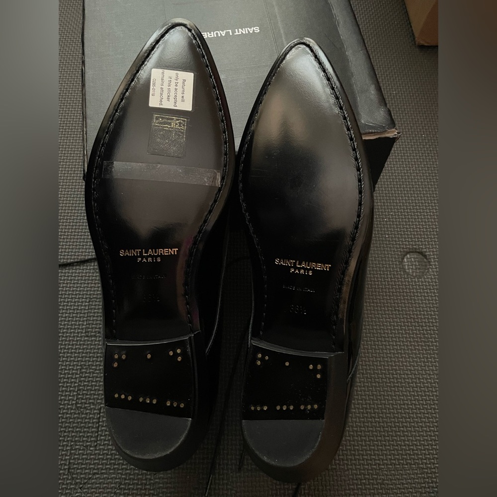 Saint Laurent Jonas 25 Lace Up Brogues - Picture 8 of 12